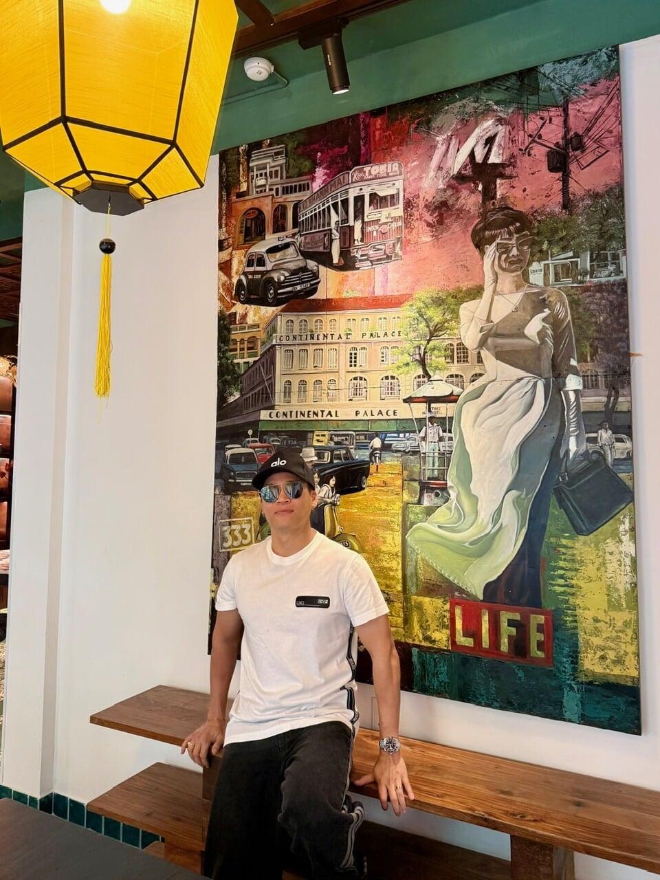 Oil Painting Pop Cultures Asia by Jerome Peschard Aka Skullface JP arts