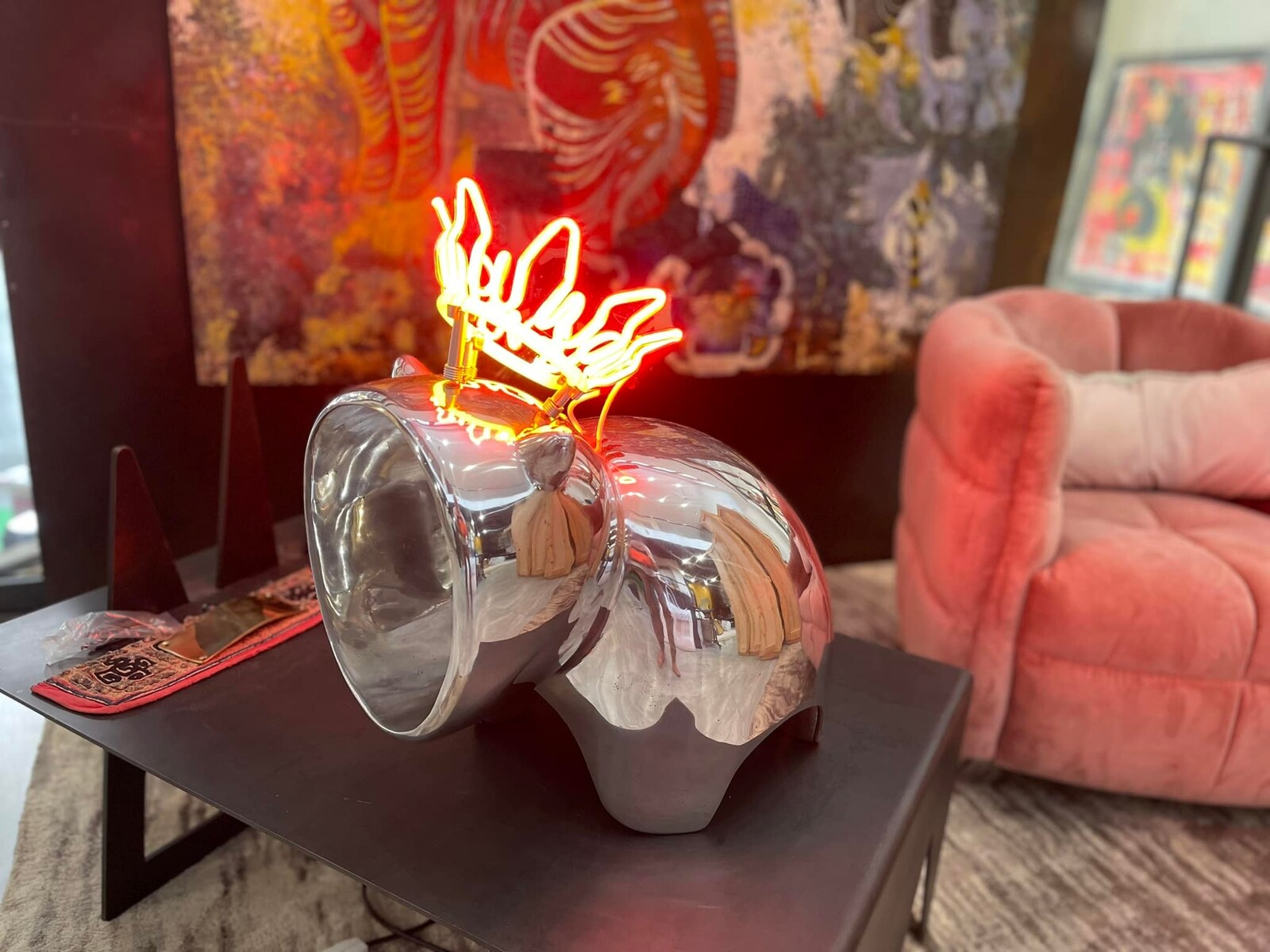 Oil Painting Pop Cultures Asia by Jerome Peschard Aka Skullface JP arts