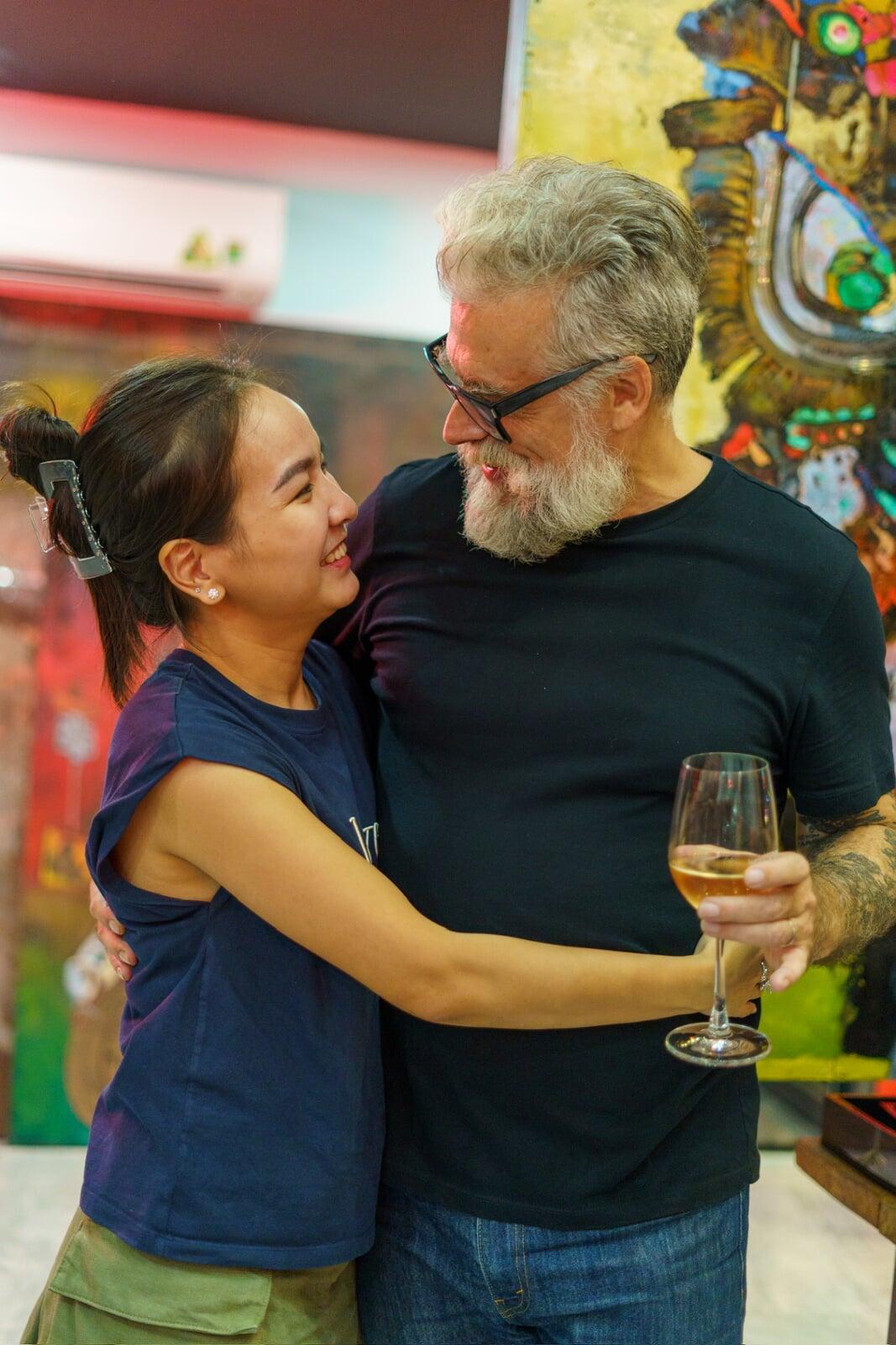 Oil Painting Pop Cultures Asia by Jerome Peschard Aka Skullface JP arts