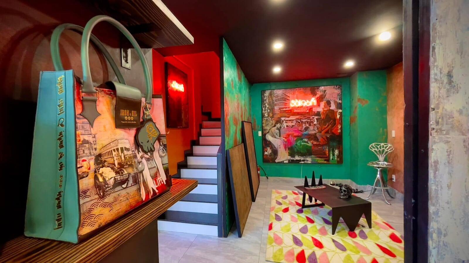 Oil Painting Pop Cultures Asia by Jerome Peschard Aka Skullface JP arts