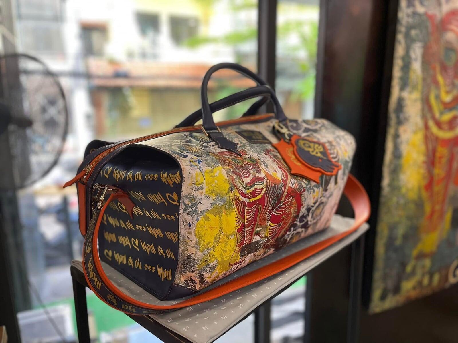 Oil Painting Pop Cultures Asia by Jerome Peschard Aka Skullface JP arts