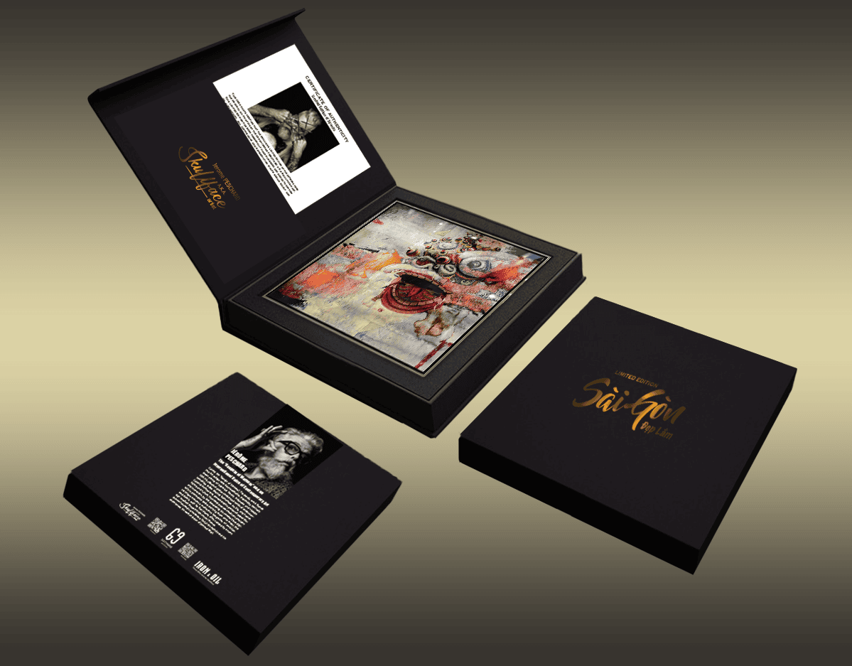 Oil Painting Pop Cultures Asia by Jerome Peschard Aka Skullface JP arts