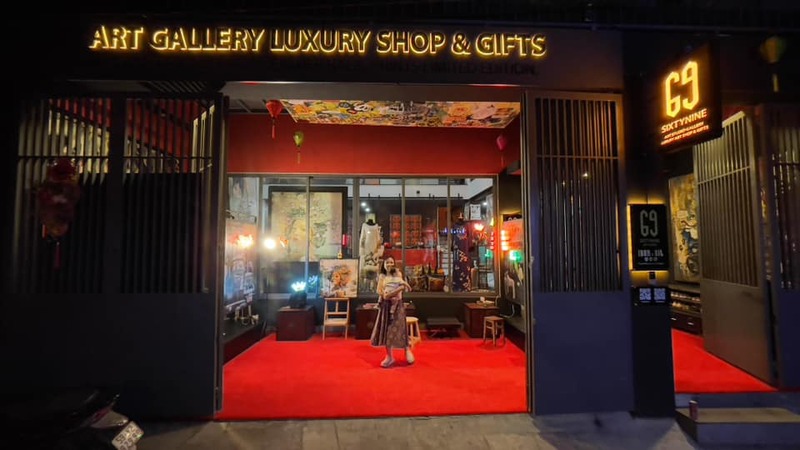 Oil Painting Pop Cultures Asia by Jerome Peschard Aka Skullface JP arts