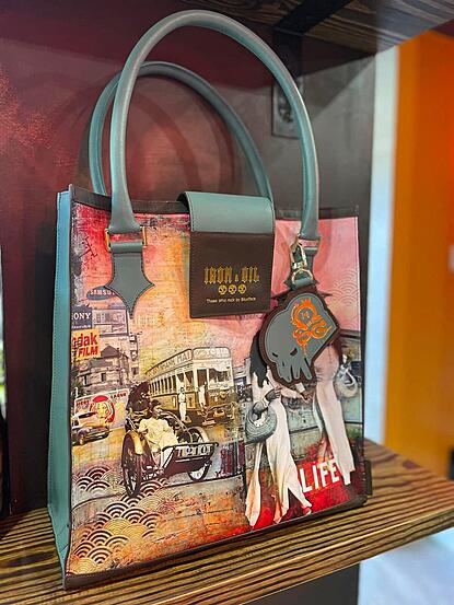 Oil Painting Pop Cultures Asia by Jerome Peschard Aka Skullface JP arts